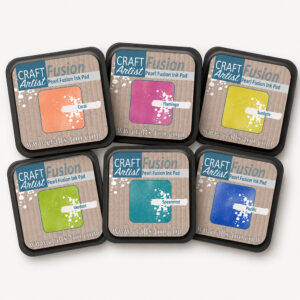 Craft Artist Pearl Fusion Ink Pad Bundle - Set of 6 Colours