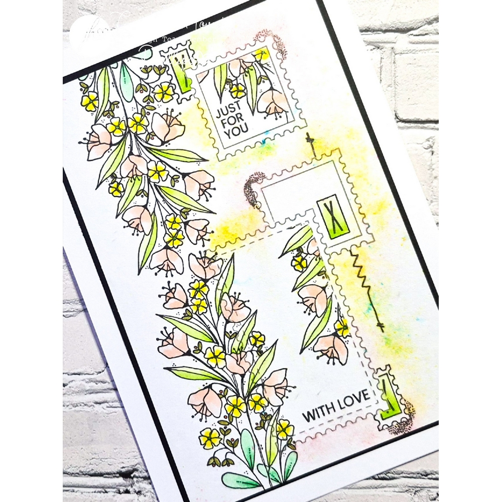 Julie Hickey Designs Meadow Borders A6 Stamp Set - Image 5