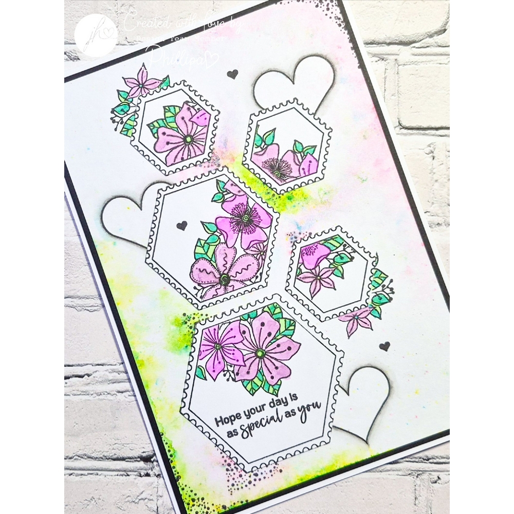 Julie Hickey Designs Meadow Borders A6 Stamp Set - Image 4