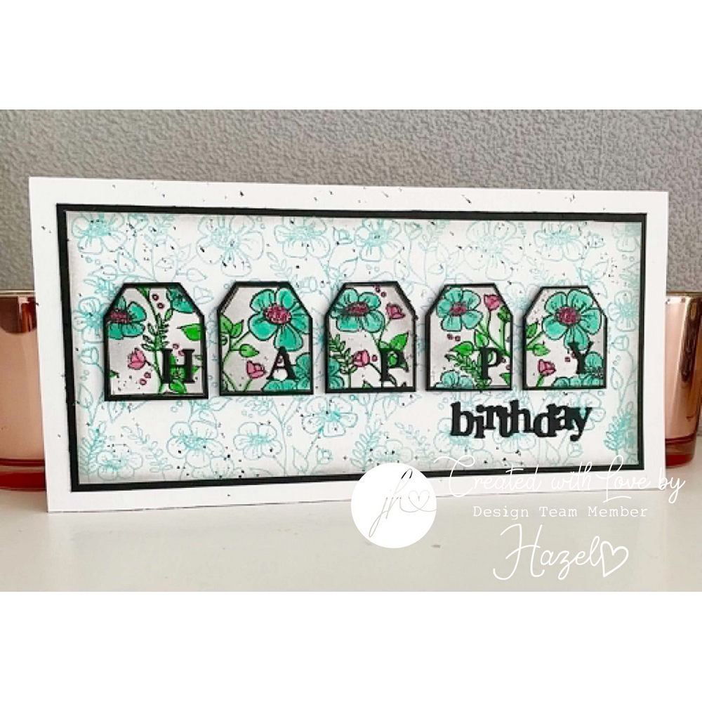 Julie Hickey Designs Meadow Blooms A6 Stamp Set - Image 11
