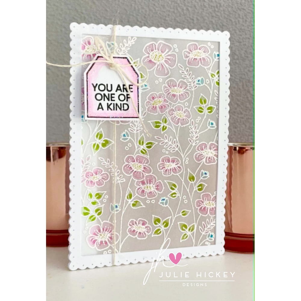 Julie Hickey Designs Meadow Blooms A6 Stamp Set - Image 10