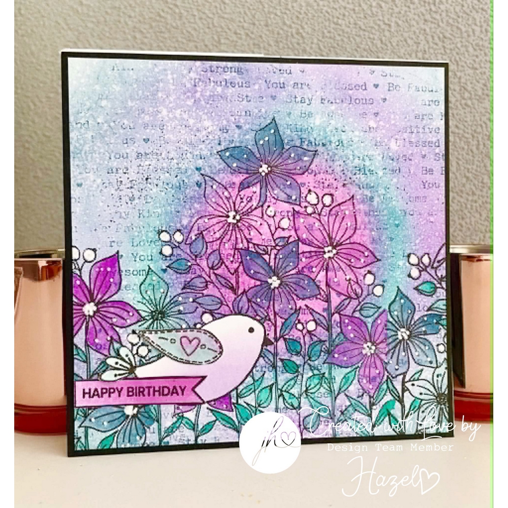 Julie Hickey Designs Meadow Blossoms A6 Stamp Set - Image 5