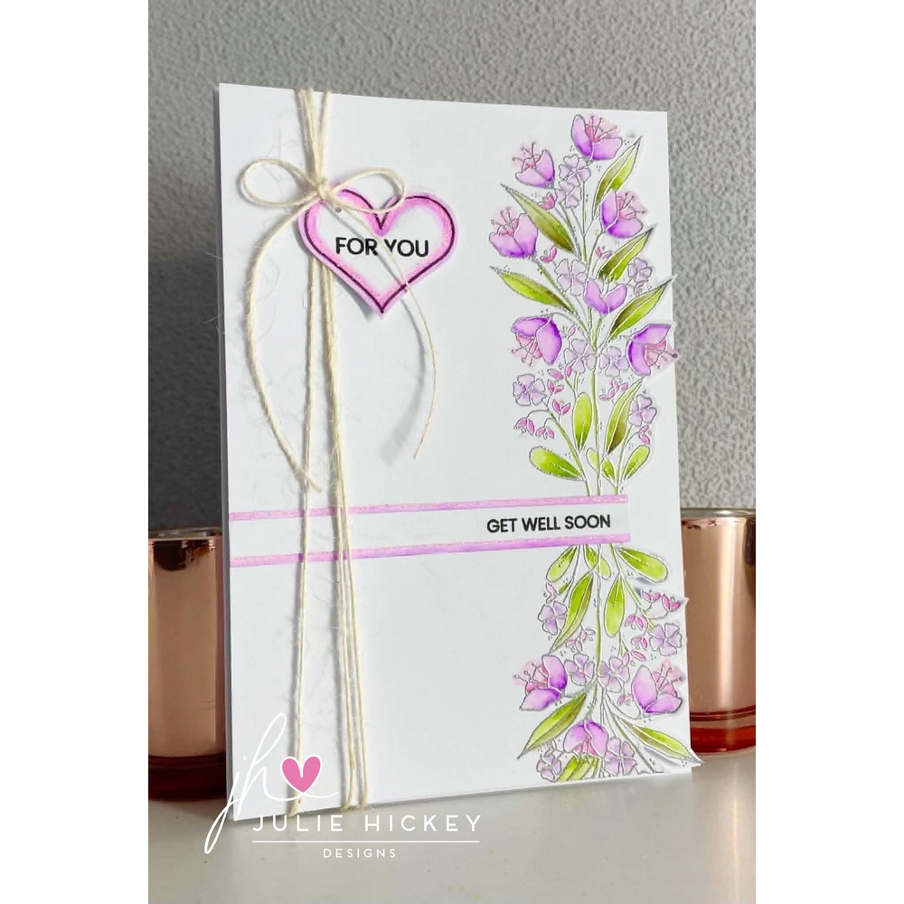 Julie Hickey Designs Meadow Borders A6 Stamp Set - Image 10