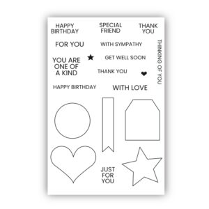 Julie Hickey Designs Mix & Match A6 Stamp Set