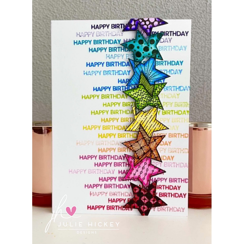 Julie Hickey Designs Mix & Match A6 Stamp Set - Image 4