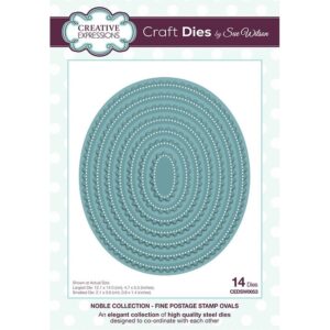 Sue Wilson - Fine Postage Stamp Ovals Craft Dies