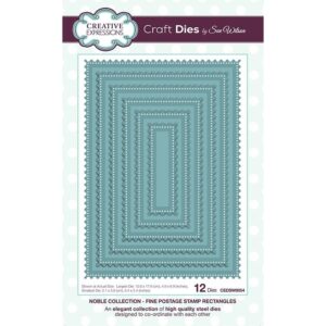Sue Wilson - Fine Postage Stamp Rectangles Craft Dies