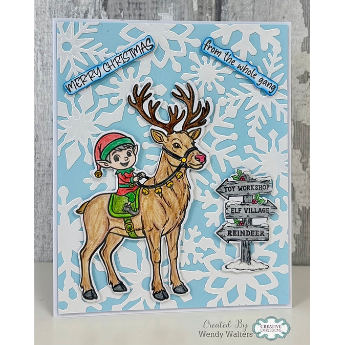 Jamie Rodgers Craft - Jingle All The Way Stamp Set - Image 2