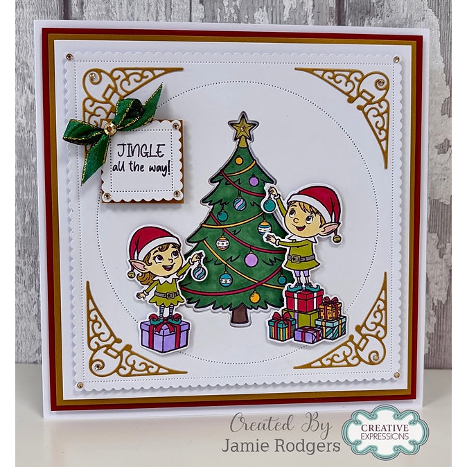 Jamie Rodgers Craft - Deck The Halls Stamp Set - Image 7