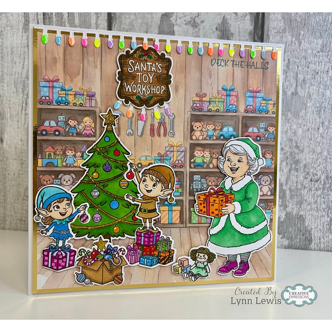 Jamie Rodgers Craft - Deck The Halls Stamp Set - Image 4