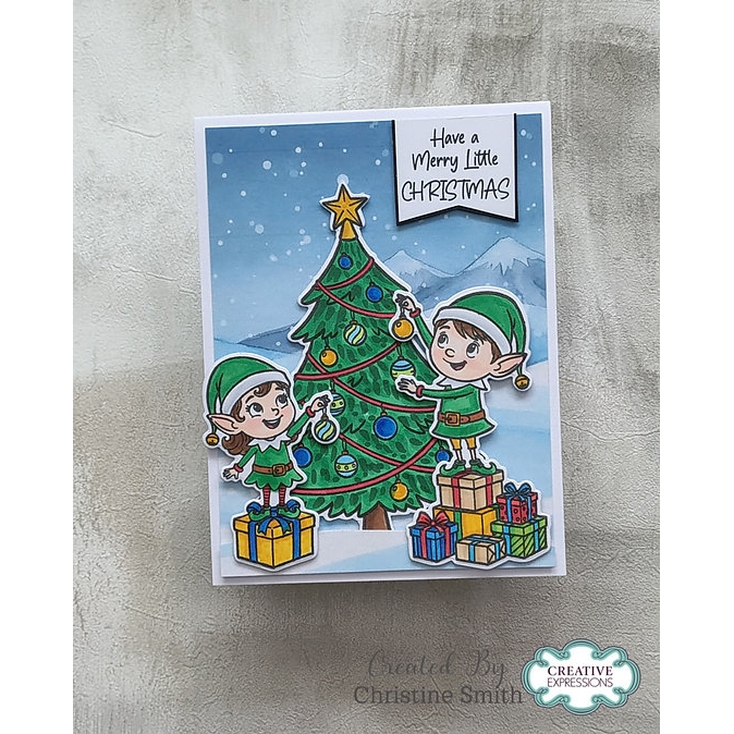 Jamie Rodgers Craft - Deck The Halls Stamp Set