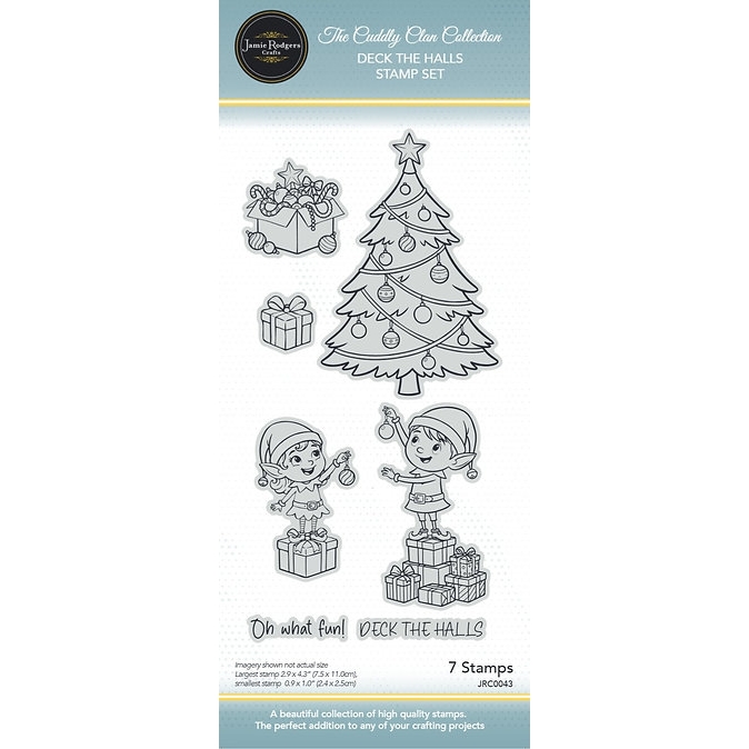 Jamie Rodgers Craft - Deck The Halls Stamp Set