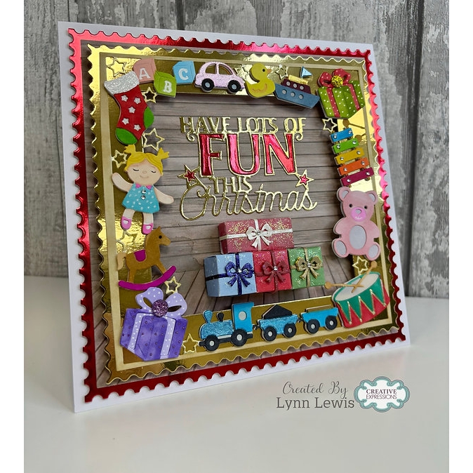 Jamie Rodgers Craft - Christmas Toy Frame Die Set - Image 6