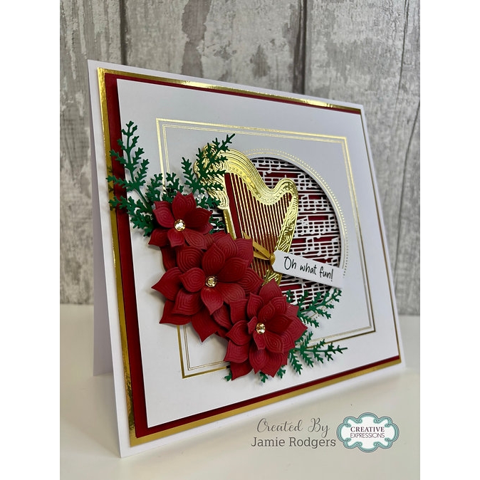 Jamie Rodgers Craft - Music Background Die Set - Image 2