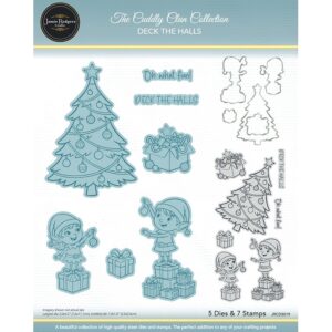 Jamie Rodgers Craft - Deck The Halls Stamp & Die Set