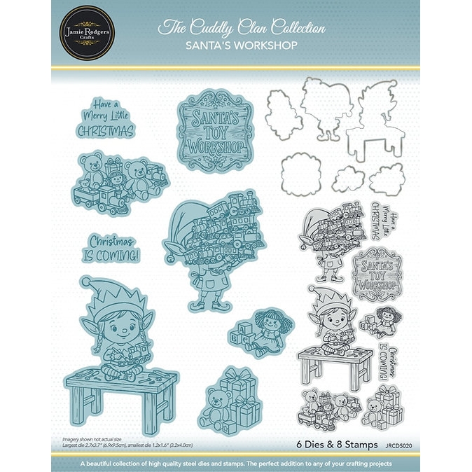 Jamie Rodgers Craft - Santa's Workshop Stamp & Die Set
