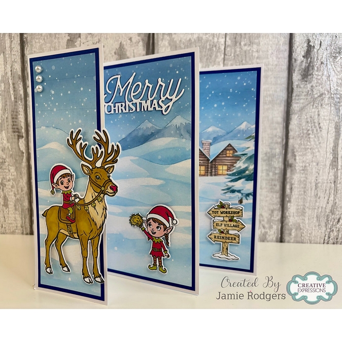 Jamie Rodgers Craft - Jingle All The Way Stamp & Die Set - Image 8