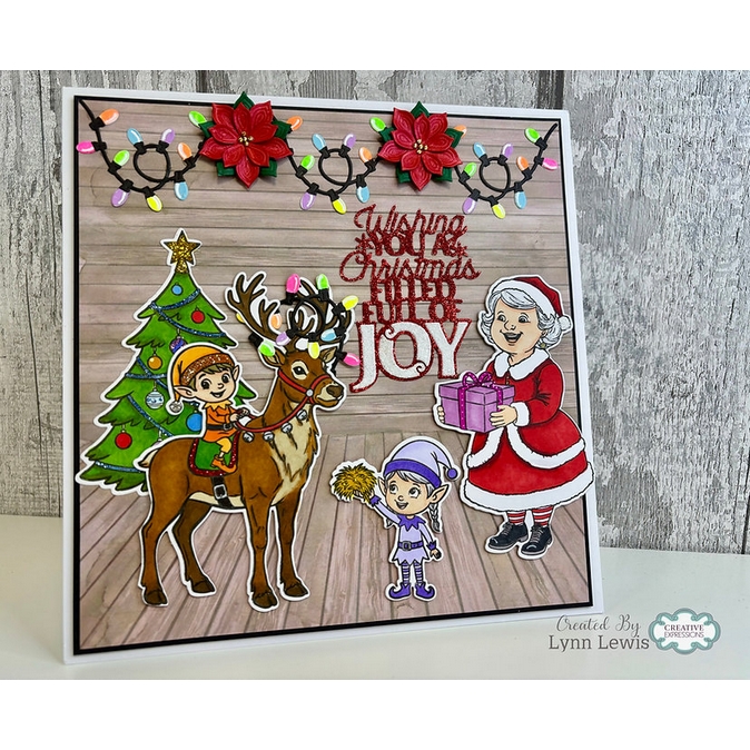 Jamie Rodgers Craft - Jingle All The Way Stamp & Die Set - Image 7