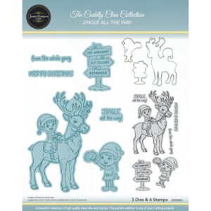 Jamie Rodgers Craft - Jingle All The Way Stamp & Die Set