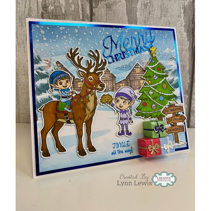 Jamie Rodgers Craft - Jingle All The Way Stamp & Die Set - Image 6