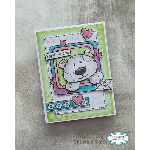 Woodware Heartfelt A6 Clear Stamp Set - Image 3