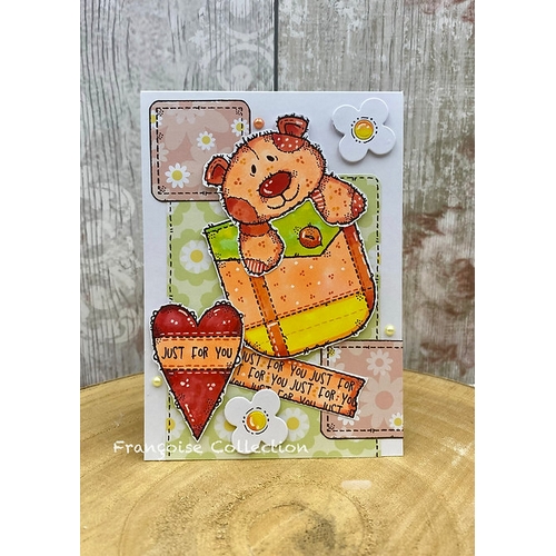 Woodware Patches A6 Clear Stamp Set - Image 7