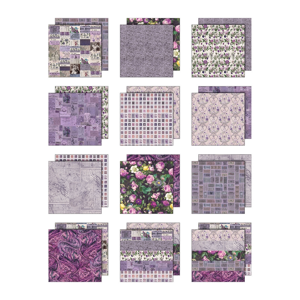 Tim Holtz Idea-ology - Palette Collection: Purple (12