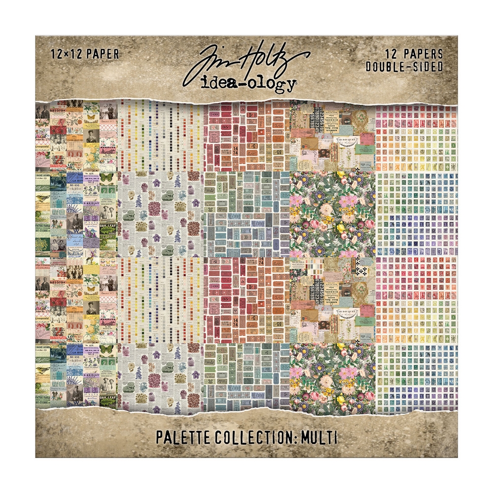 Tim Holtz Idea-ology - Palette Collection: Multi (12"x12")
