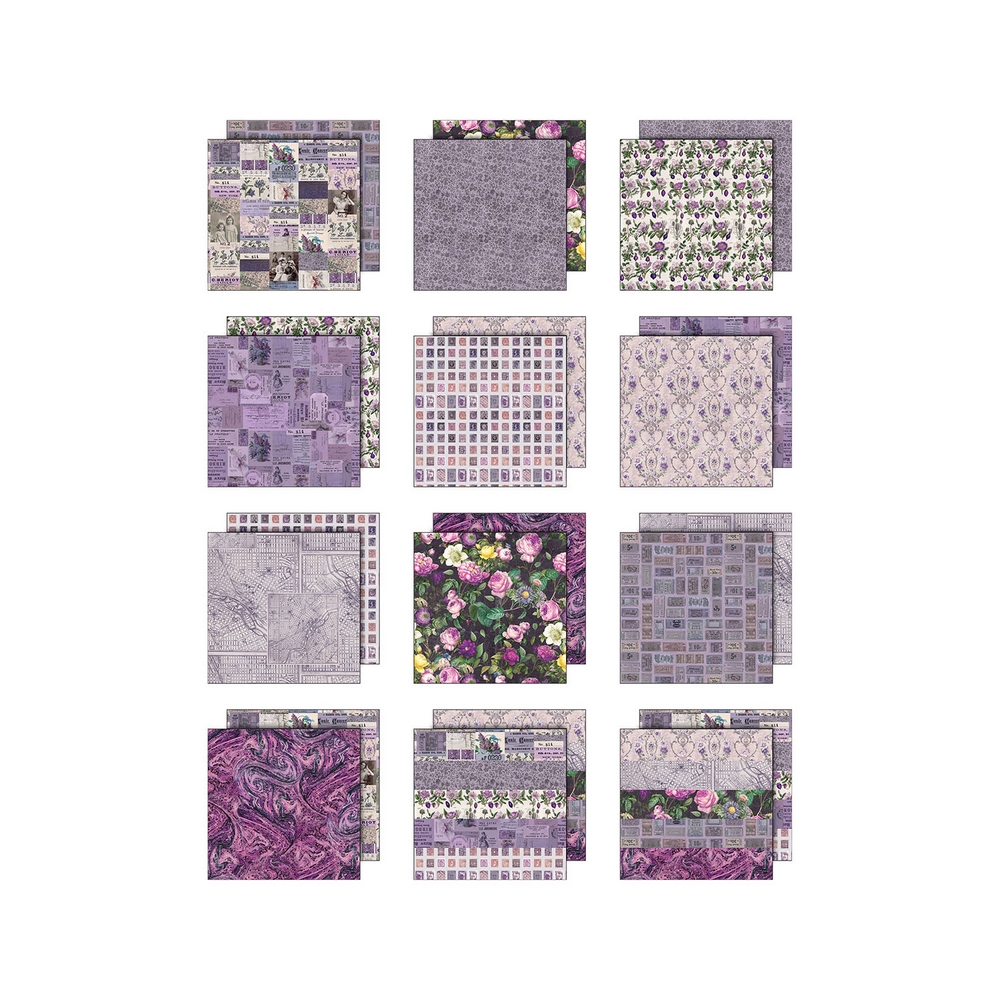 Tim Holtz Idea-ology - Palette Collection: Purple (8