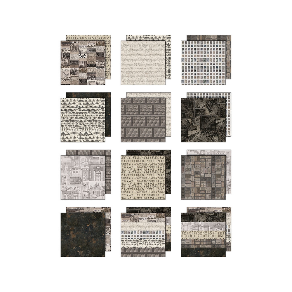 Tim Holtz Idea-ology - Palette Collection: Charcoal (8