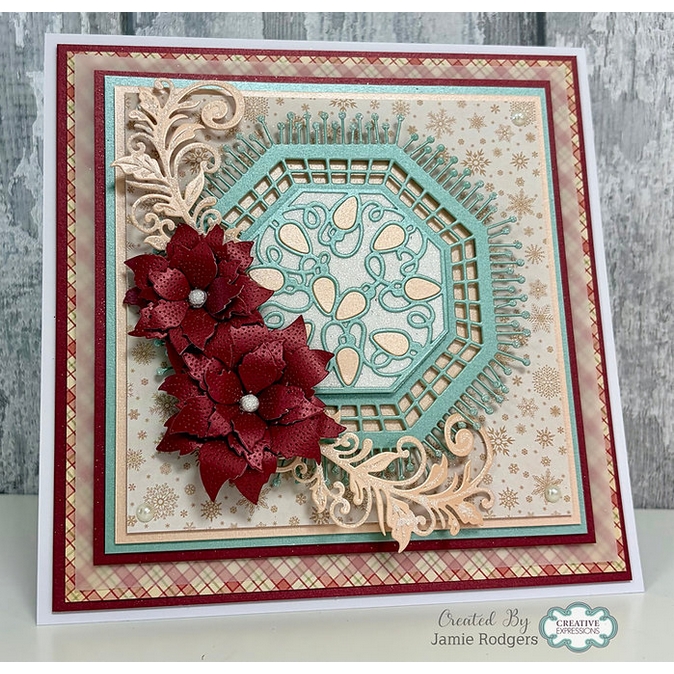 Sue Wilson - Pierced Poinsettia Craft Dies - Image 8