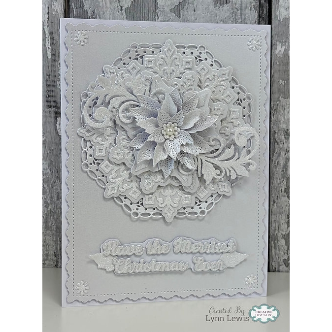 Sue Wilson - Pierced Poinsettia Craft Dies - Image 7