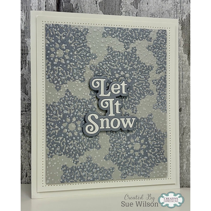 Sue Wilson - Timeless Winter Snowflakes Craft Dies - Image 2