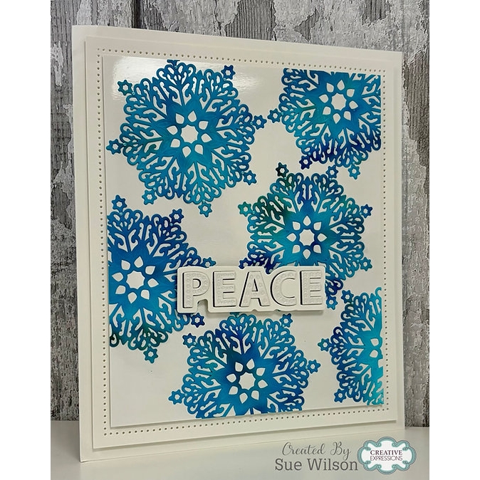 Sue Wilson - Timeless Winter Snowflakes Craft Dies - Image 6