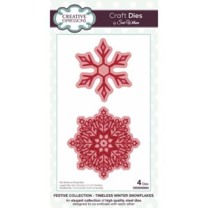 Sue Wilson - Timeless Winter Snowflakes Craft Dies