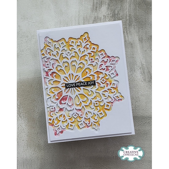 Sue Wilson - Vintage Crystal Snowflake Craft Dies
