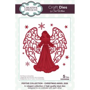 Sue Wilson - Christmas Angel 2026 Craft Dies