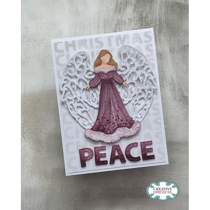 Sue Wilson - Christmas Angel 2026 Craft Dies