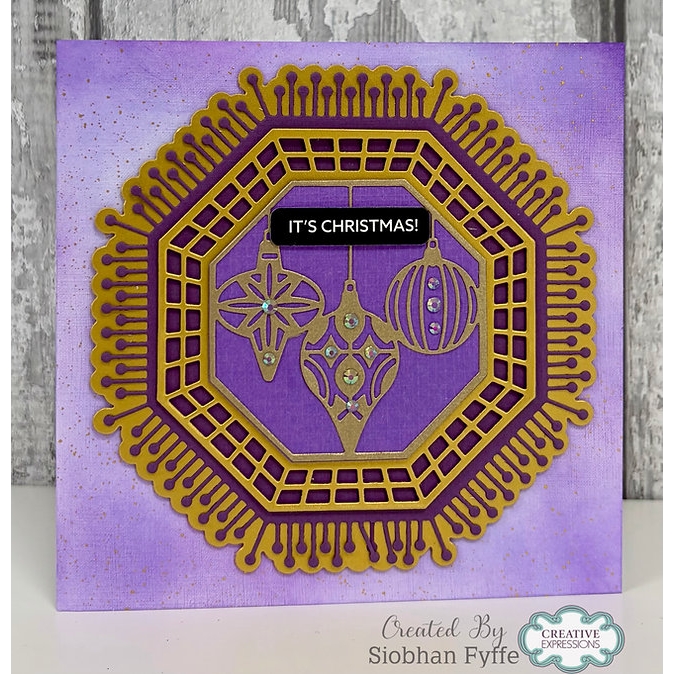 Sue Wilson - Nostalgic Bauble Octagon Craft Dies