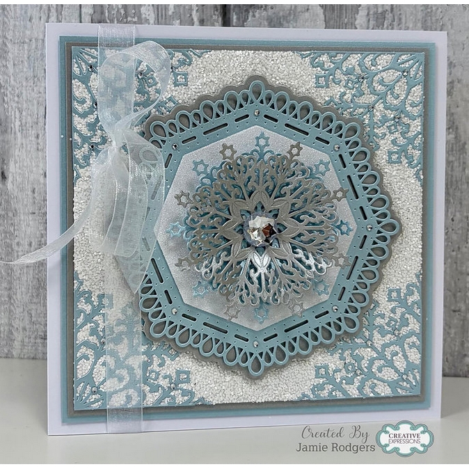 Sue Wilson - Holly Wreath Octagon Craft Dies - Image 6