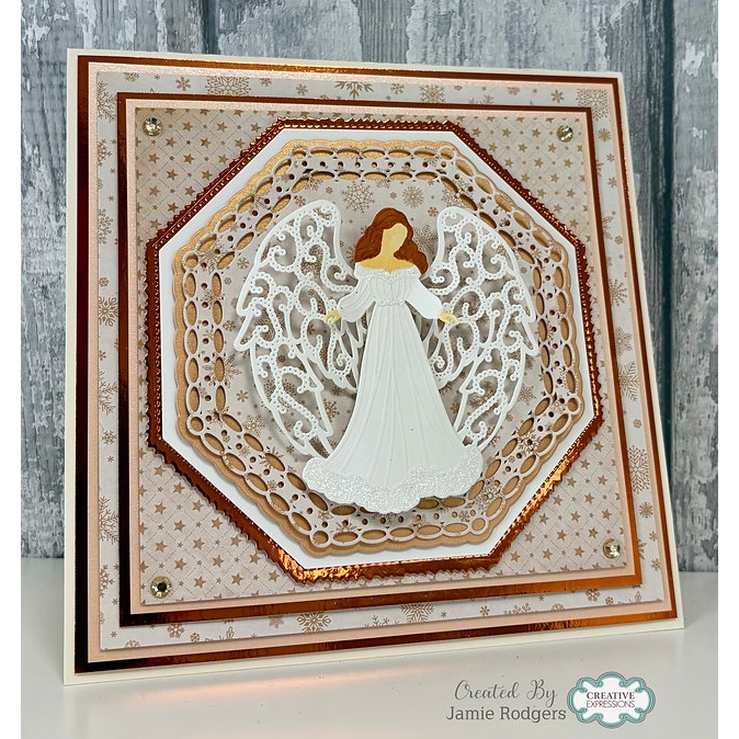Sue Wilson - Holly Wreath Octagon Craft Dies - Image 5
