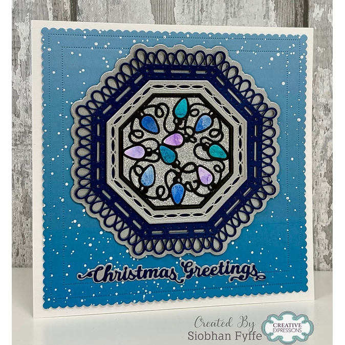 Sue Wilson - Twinkling Lights Octagon Craft Dies - Image 2