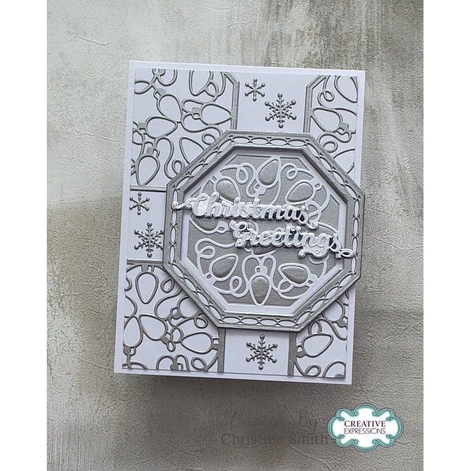 Sue Wilson - Twinkling Lights Octagon Craft Dies