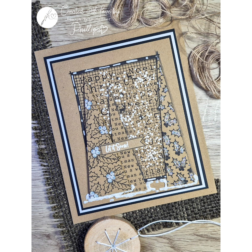 Julie Hickey Designs Christmas Greetings A6 Stamp Set - Image 6