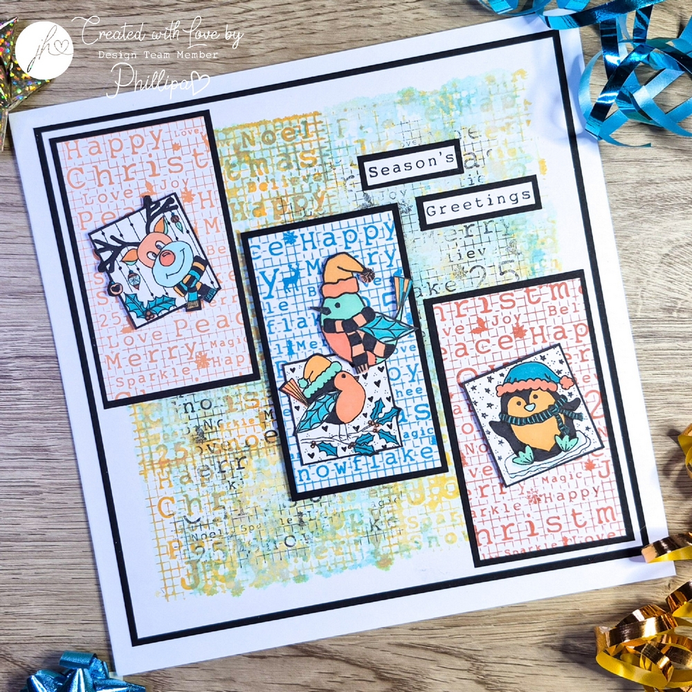 Julie Hickey Designs Christmas Greetings A6 Stamp Set - Image 4