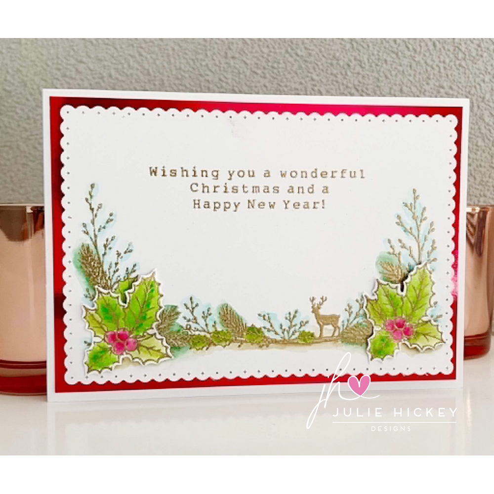 Julie Hickey Designs Christmas Wishes A6 Stamp Set - Image 6