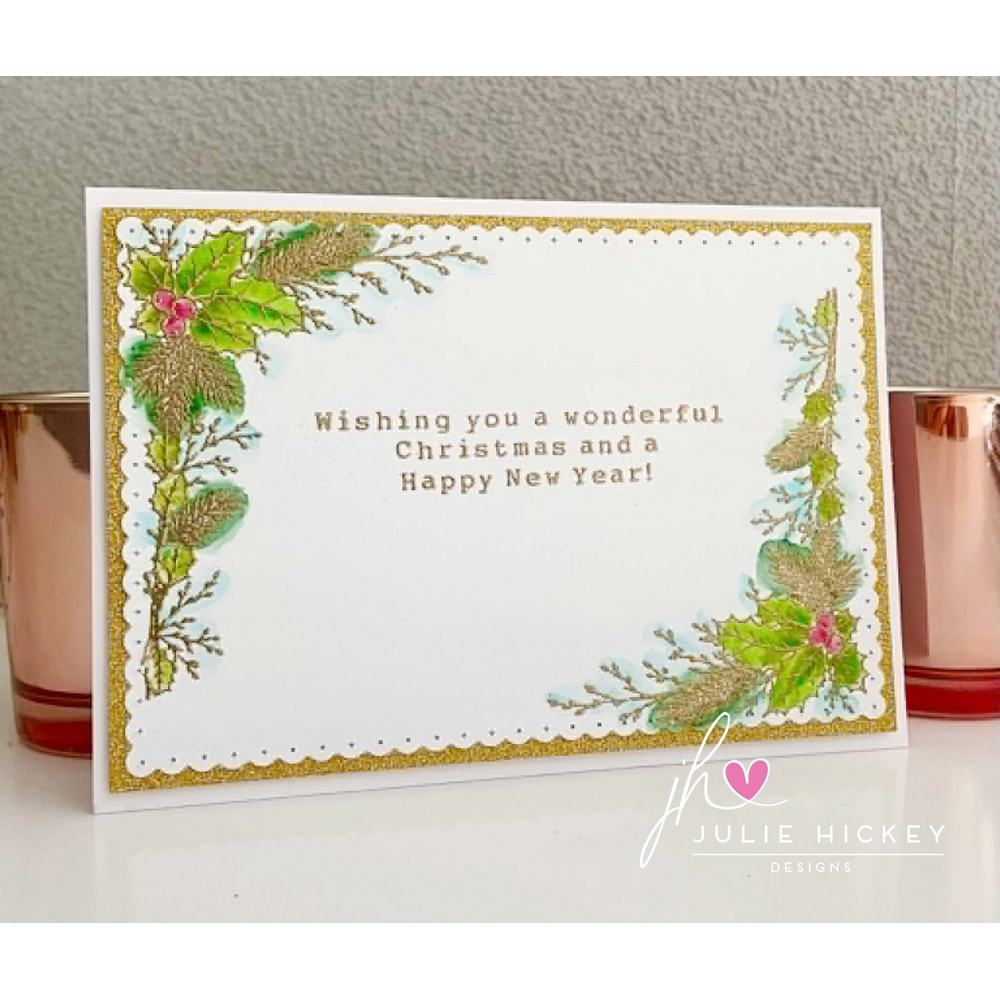 Julie Hickey Designs Christmas Wishes A6 Stamp Set - Image 5