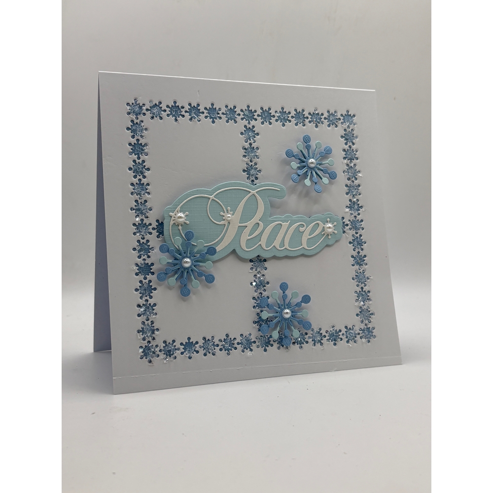 John Next Door Christmas Cutting Die Bundle - Stocking, Tree, Peace & Window - Image 4