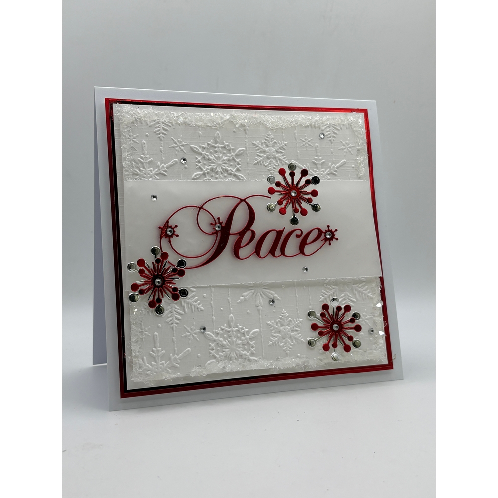 John Next Door Christmas Cutting Die Bundle - Stocking, Tree, Peace & Window - Image 3