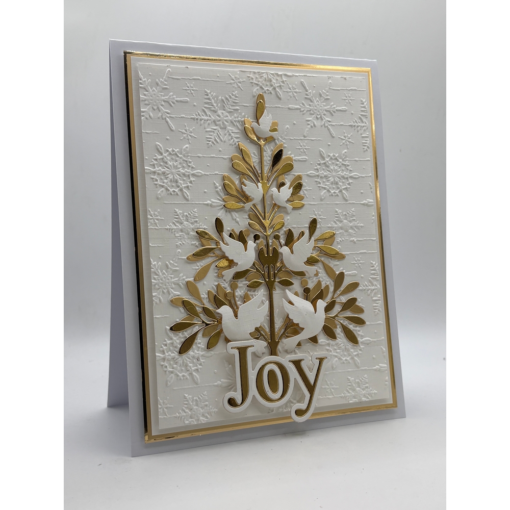 John Next Door Christmas Cutting Die Bundle - Stocking, Tree, Peace & Window - Image 17